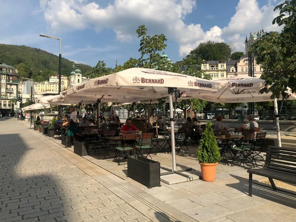 Ferienwohnung Apartman Orchidej U Vridla Karlsbad Tschechische Republik