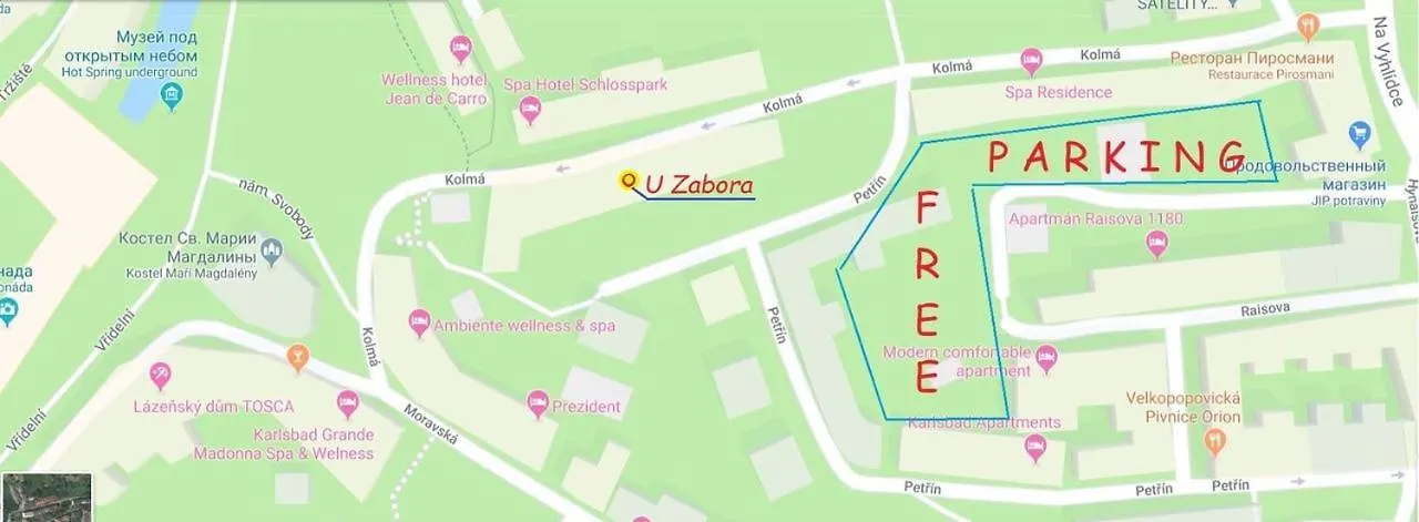 Apartment U Zabora Karlsbad 0*,  Tschechische Republik