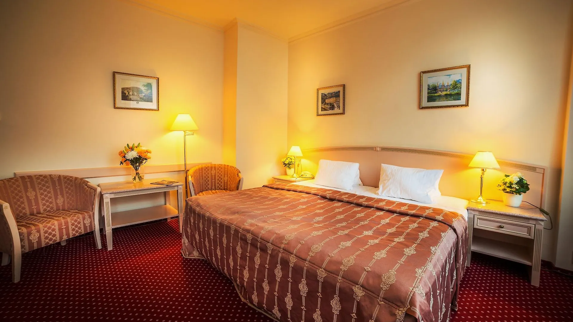 Interhotel Central Карловы Вары Чехия