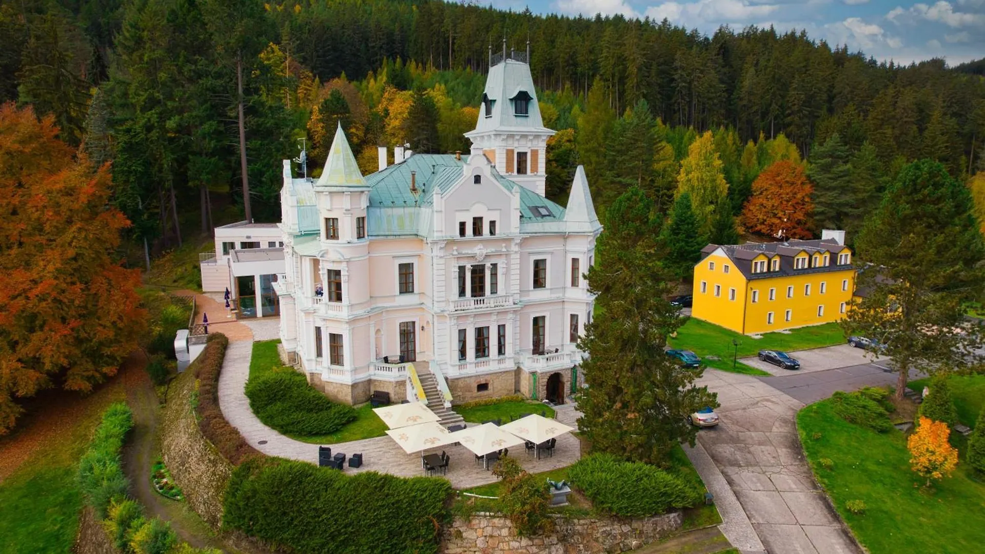 Hotel Chateau Cihelny Karlsbad Tschechische Republik