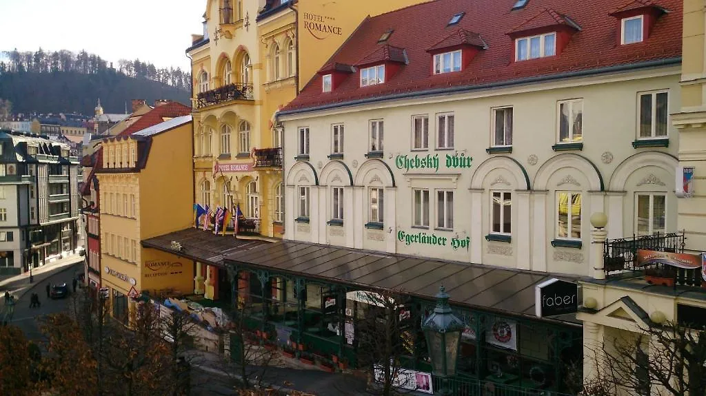 Hotel Chebsky Dvur - Egerlander Hof Karlovy Vary 3*,  República Checa