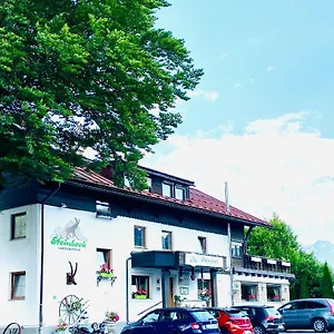 Steinbock Herberg Fischen im Allgaeu