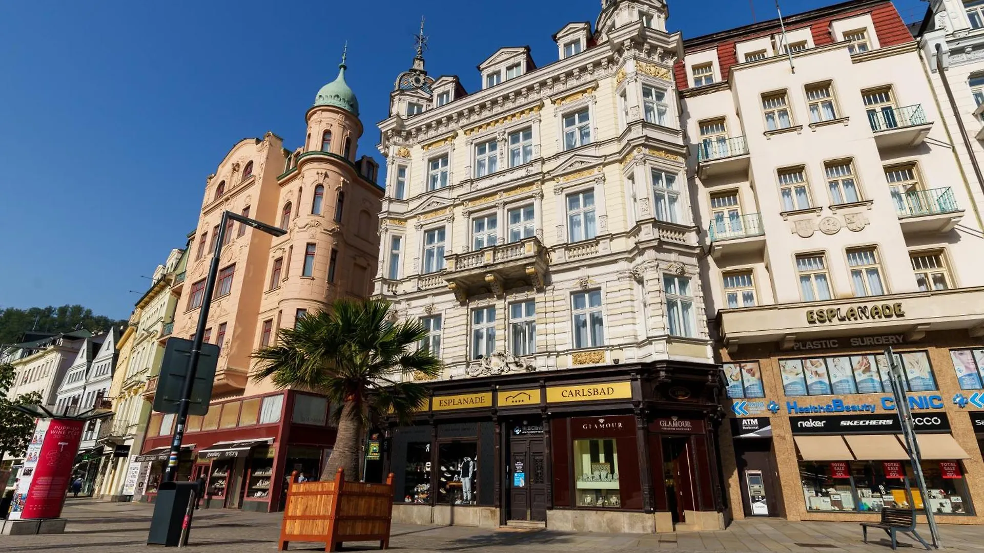 ****  Esplanade Carlsbad Hotel Karlovy Vary Csehország