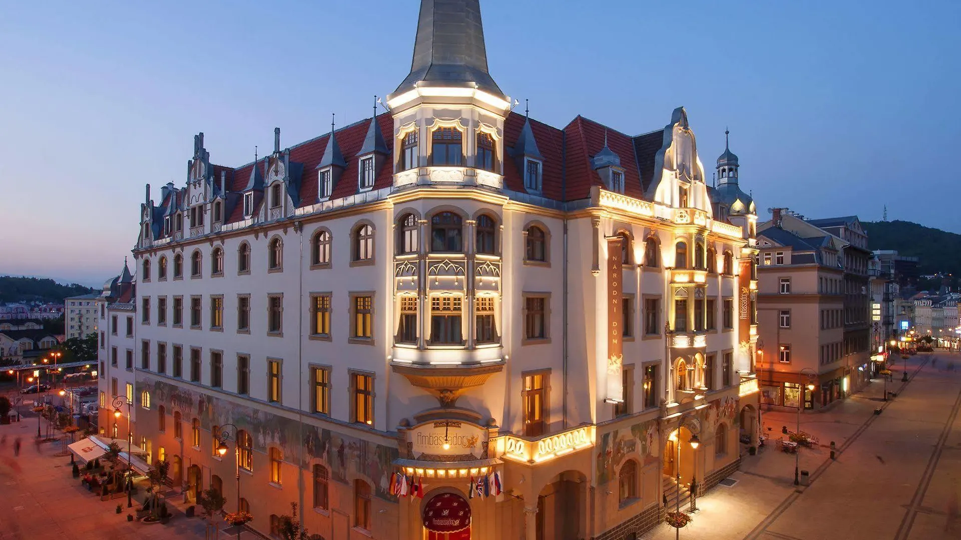 Grandhotel Ambassador Narodni Dum Karlovy Vary Otel
