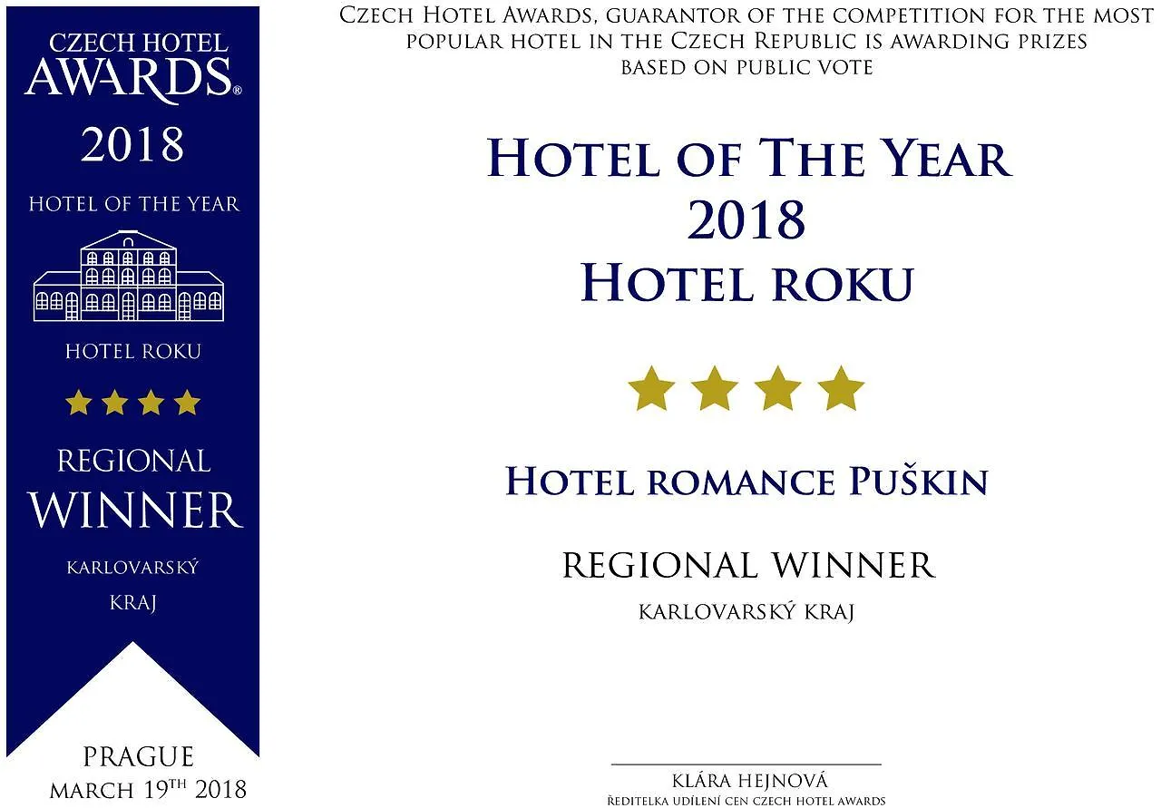 Hotel Romance Karlovy Vary 4*,