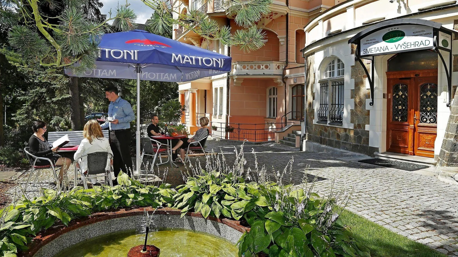 Spa Hotel Villa Smetana Karlovy Vary Czech Republic