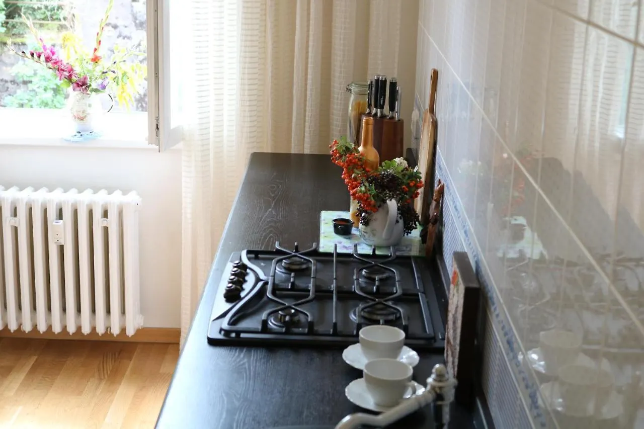 Retro Big Apartment With Two Balconies And Lift Karlsbad