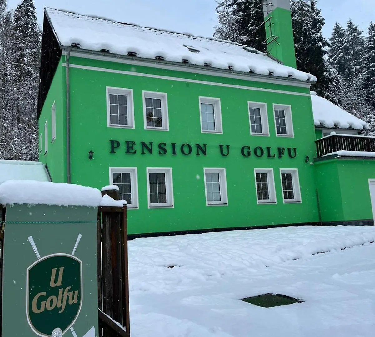 Gasthof Pension U Golfu Cihelny Karlsbad