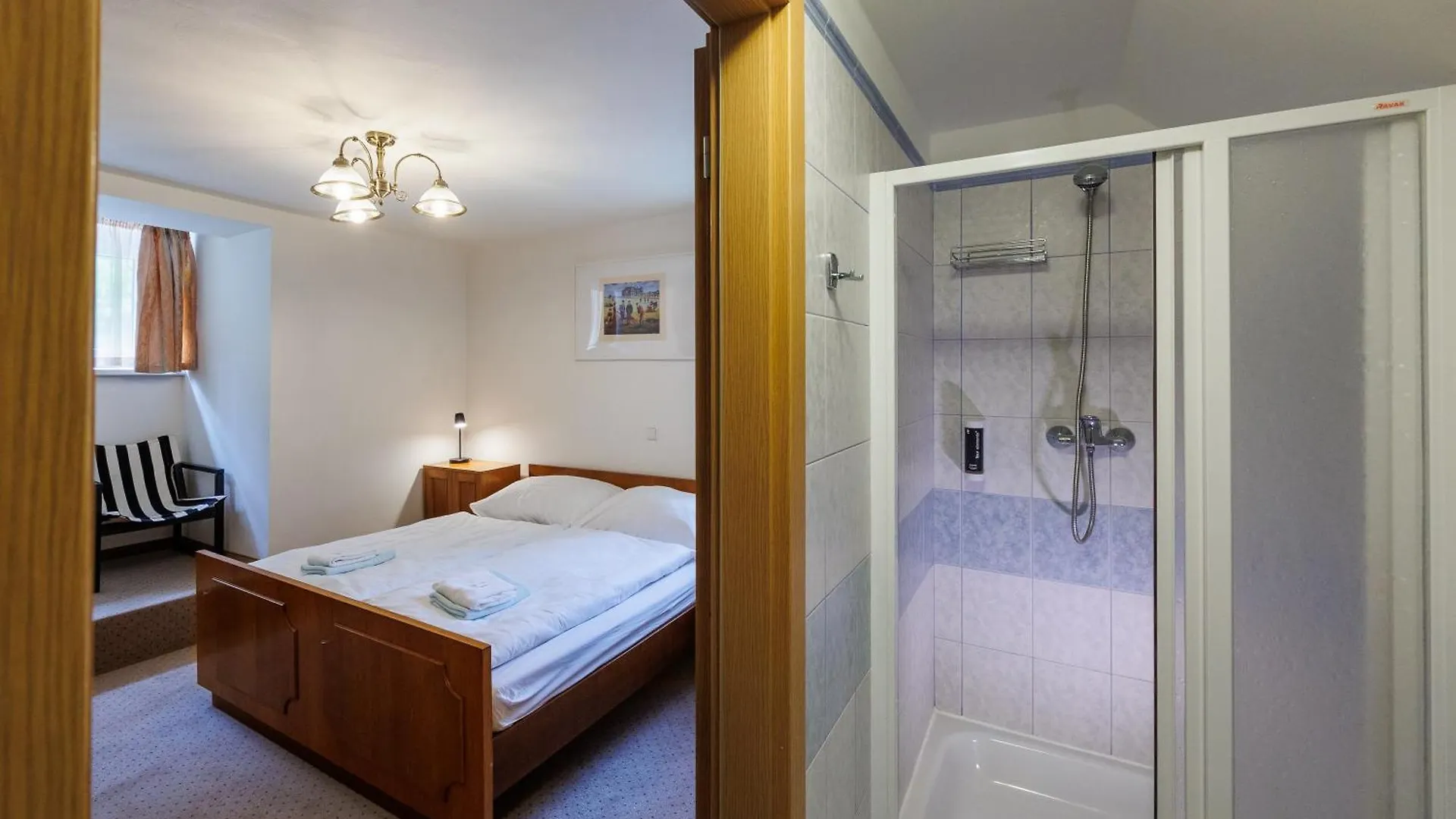 Gasthof Pension U Golfu Cihelny Karlsbad Tschechische Republik