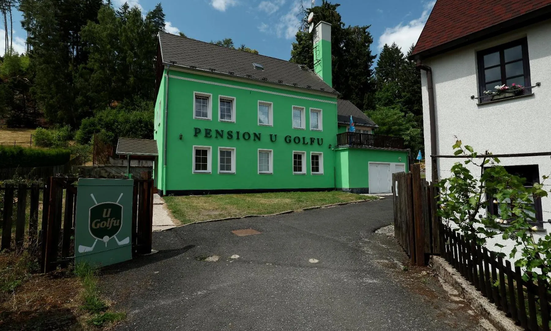 Pension U Golfu Cihelny Karlsbad Tschechische Republik