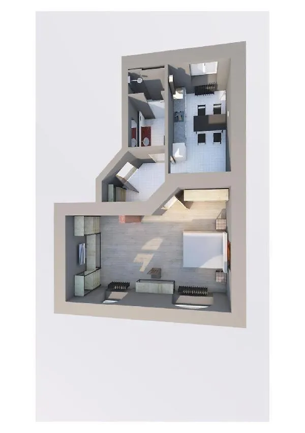 Apartment Residence Iron Cube Karlsbad