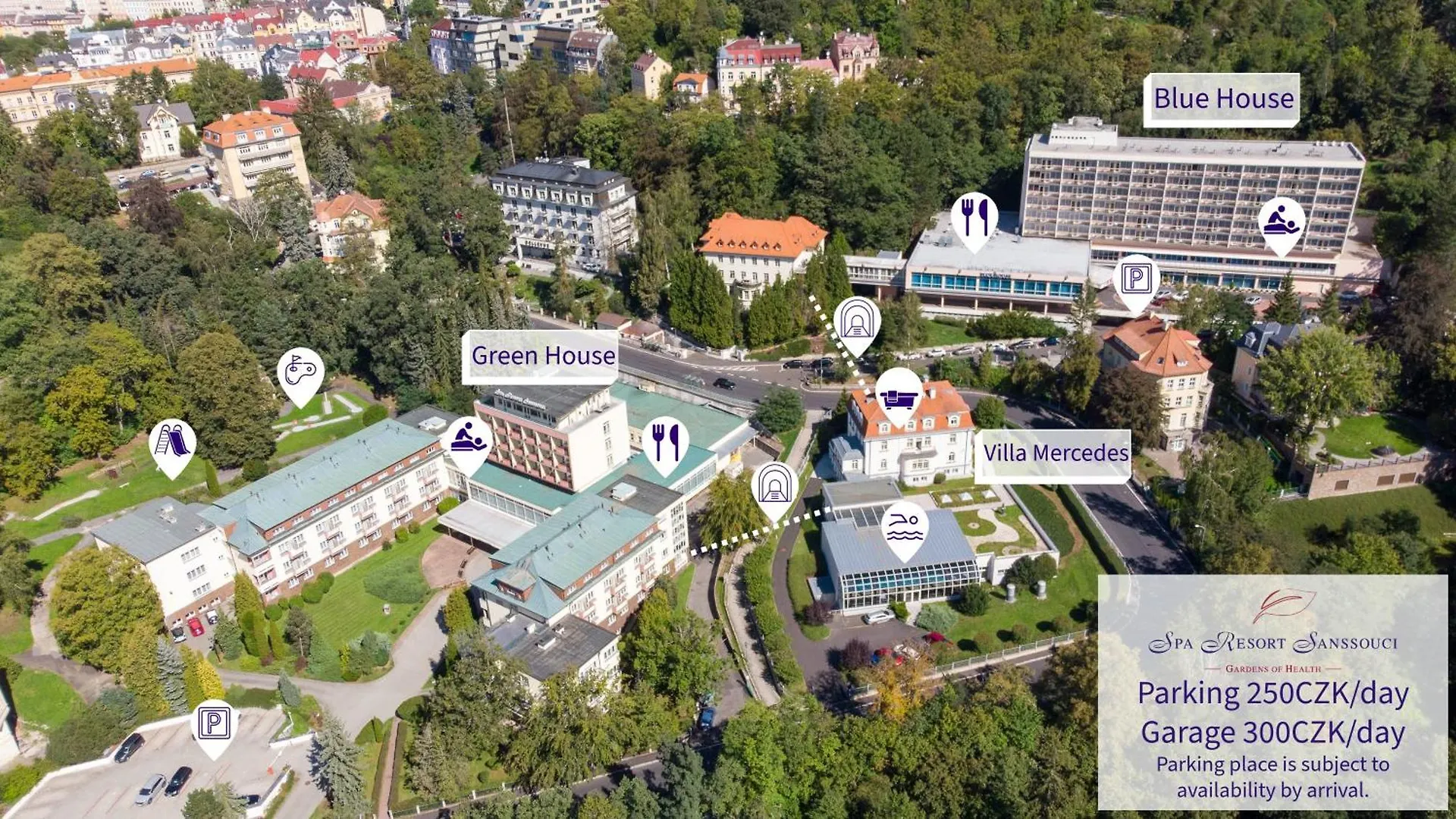 Spa Resort Sanssouci Карловы Вары Отель
